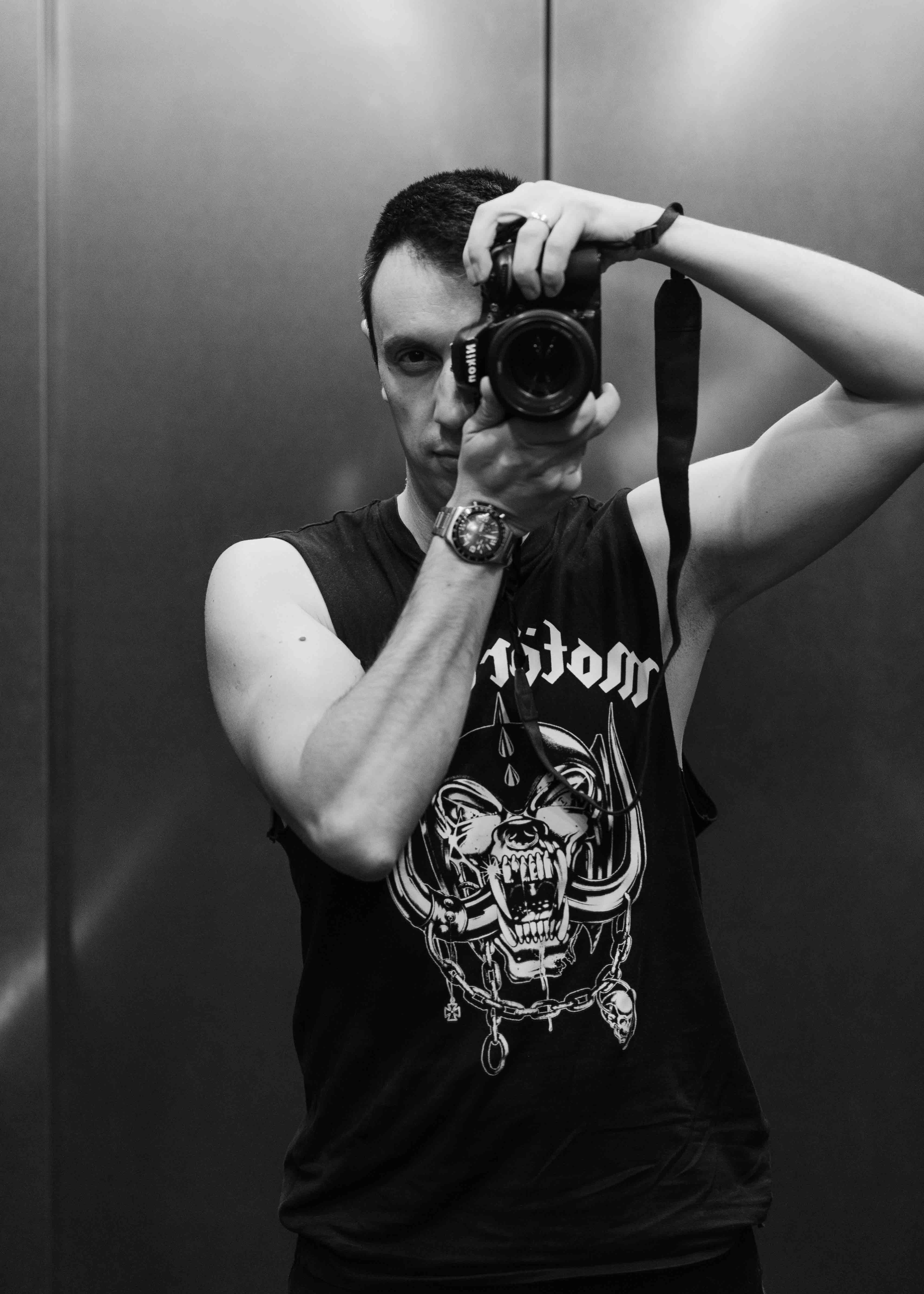 Photographer at work